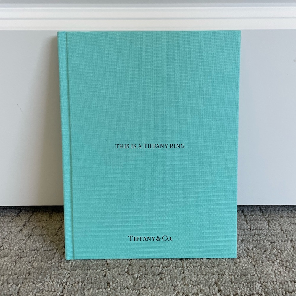 Tiffany & Co This is a Tiffany Ring Blue Book Catalog Bride Jewelry Engage 2014